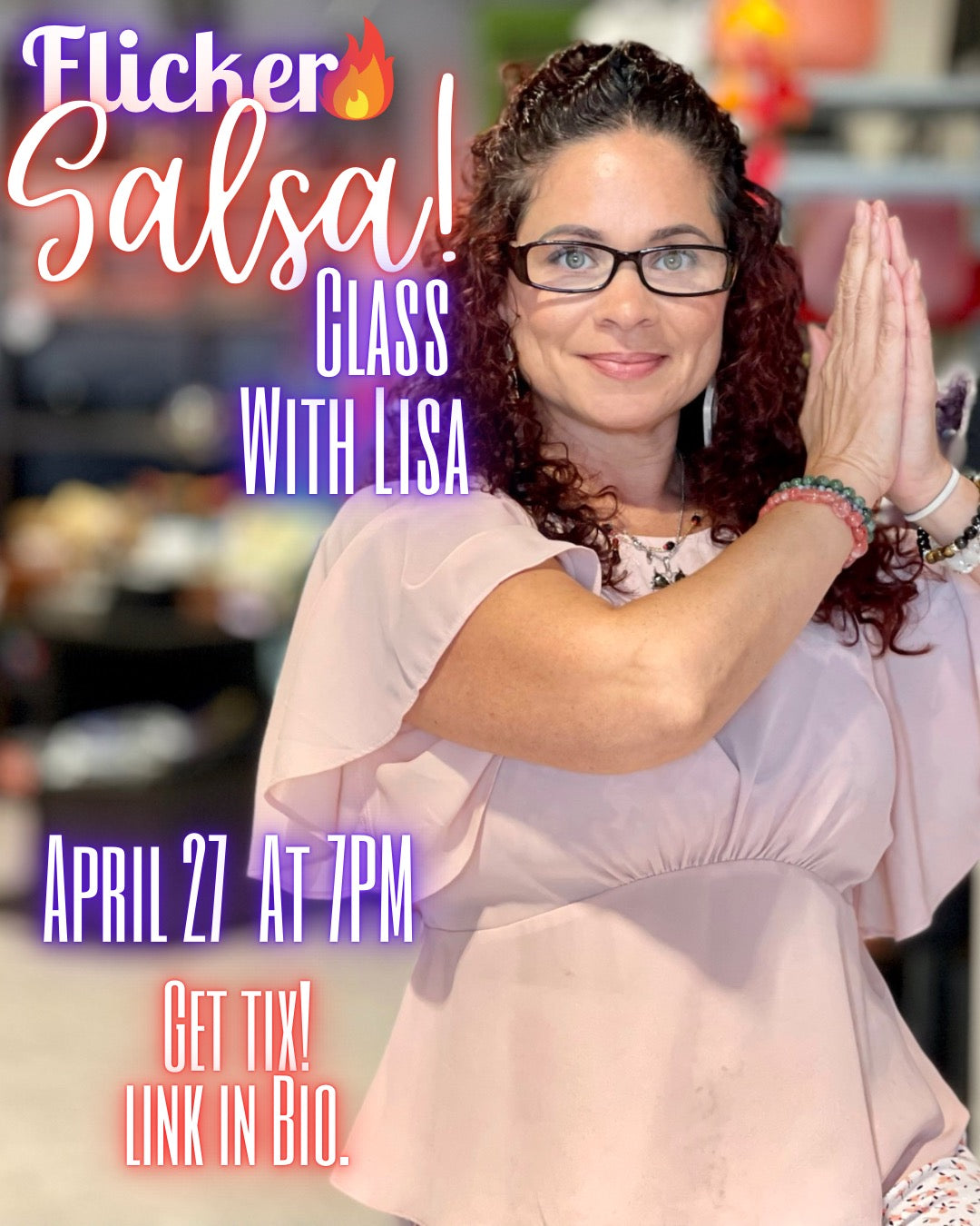 Let's Salsa with Lisa!!  4-27-23