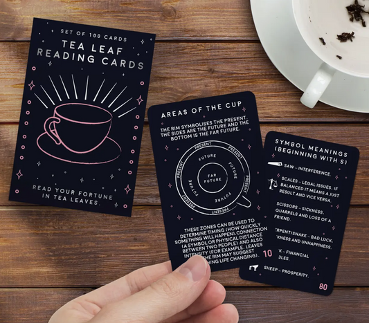 Tea Leaf Reading Card Deck